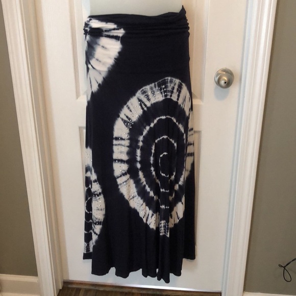 INC Ocean's Tale Tie-dyed Convertible Skir… - Picture 7 of 16